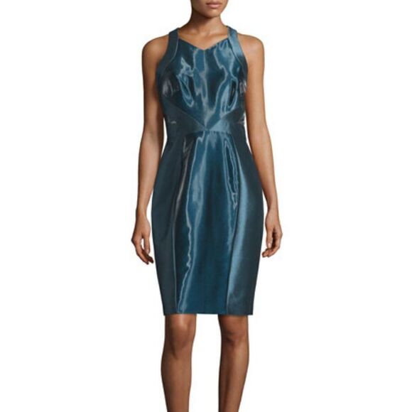 Theia Blue Dress - Picture 1 of 11